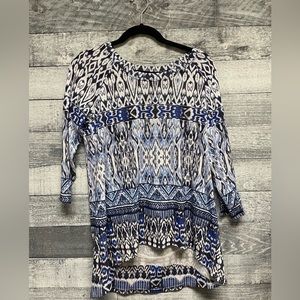 B.L.E.U top believe in yourself medium new with tags